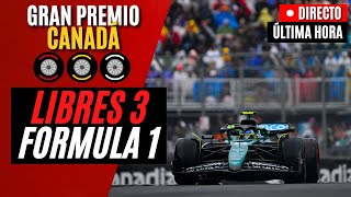 🔴 F1 DIRECTO  GRAN PREMIO DE CANADÁ 2024  LIBRES 3  Live Timing [upl. by Akimrej]