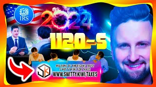 Form 1120S Example Return 2024  IRS Form 1120S What It Is How to Fill It Out 💰 TAXES S5•E131 [upl. by Nuahsyt]