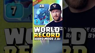 “New” Hard Mode WORLD RECORD has been set clashofclans esports [upl. by Behlau]