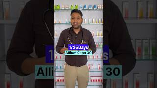 Day 125 Challenge Allium Cepa 30 Ch ytshorts viral shorts [upl. by Liponis]