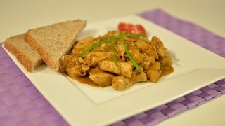 Curry Geschnetzeltes schnell selber machen  KanalELF  Koch und Back Rezepte [upl. by Yleik]