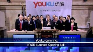 8 Dec 2010 Youkucom NYSE Opening Bell [upl. by Truda373]