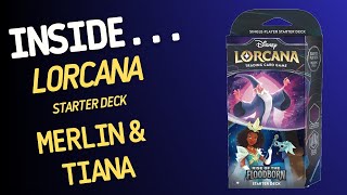 DISNEY LORCANA Rise of the Floodborn Amethyst amp Steel Starter Deck  Inside 396 [upl. by Nylssej367]