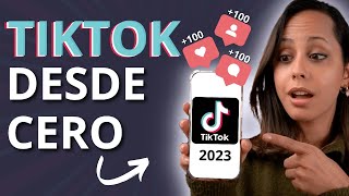 Cómo CRECER en TikTok desde cero 2023 Para Principiantes [upl. by Caryn]