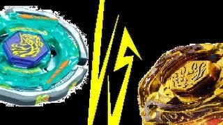 Ray Striker D125CS vs LDrago Destroy LW105LF Gold [upl. by Kanal296]