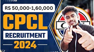 CPCL  IOCL RECRUITMENT 2024  ENGINEERS POST  RS 50000  160000  LATEST JOB UPDATE [upl. by Wadesworth365]