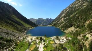 Landscape of the day – Stage 11 Pau  Cauterets  Vallée de SaintSavin  Tour de France 2015 [upl. by Salomie]