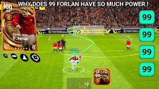 WHY DOES 99 FORLAN HAVE SO MUCH POWER 🥶 BIG TIME FORLAN IS REALLY INSANE [upl. by Eli829]