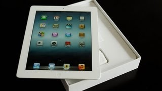 New iPad 3rd Gen 64GB White Unboxing [upl. by Eninahpets]