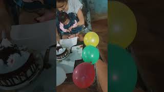 New baby1 month happy birthday  short video [upl. by Wartow517]