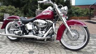 Harley Davidson Softail Heritage Deluxe flstn 2006 LoudPipesCycles [upl. by Pacificas]