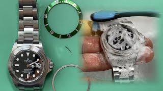 How to remove and assemble ROLEX Submariner bezel [upl. by Matthews]