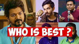 Who is best music director with Thalapathy Tamilsongs [upl. by Shaw]