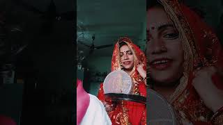 Karva chauth Puja  hathon me puja ki thali  haindi song  short  ytshorts  happy Singh vlogs [upl. by Erdnaxela475]