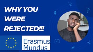 Avoid These Mistakes If You Want to Win the Erasmus Mundus Scholarship [upl. by Nowtna]