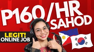 ONLINE JOB 2024 P160HR Regular amp FLEXIBLE TIME  Work From Home PH [upl. by Elspeth]