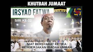 12 JAN 2024 KHUTBAH JUMAAT  TANGGUH HAJI amp UMRAH Boikot Mendunia  USTAZ DR MOHD ROSDI ISMAIL [upl. by Kraska]