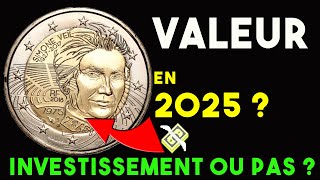 1€ Simone Veil 2018 Sa Valeur Explose en 2025 💥 [upl. by Winou]