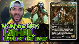 Lathril Blade Of The Elves  Commander Deck Build [upl. by Ahnavas160]