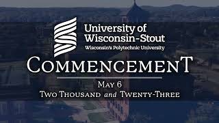 Spring 2023 Commencement  Graduate School  UWStout [upl. by Percival]