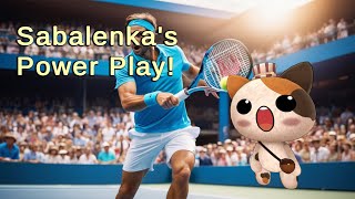 Australian Open 2024 Highlights Sabalenkas Stunning Start [upl. by Greabe954]