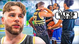 Miami Park Was CHAOS 5v5 Basketball [upl. by Kleinstein]