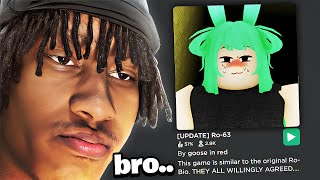 i played the weirdest roblox game ro63 [upl. by Yesnik]