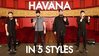 Berywam  Havana Camila Cabello Cover In 5 Styles  Beatbox [upl. by Kress733]