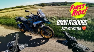 BMW R1300GS  Real World First Ride [upl. by Reibaj]