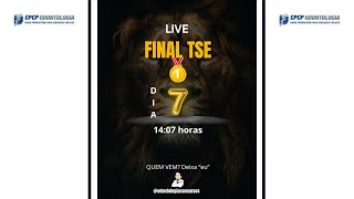 LIVE TSE CEBRASPE  0712  1407 horas [upl. by Niraj]