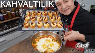 KAHVALTILIK KOLAY TARİF ❗️Nasıl Yapılır   Oktay Usta [upl. by Ical]