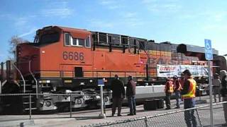 BNSF Holiday Express 2011 [upl. by Eaneg]