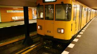 UBahn Berlin Bahnhof Augsburger Straße U3 HD [upl. by Wolk64]