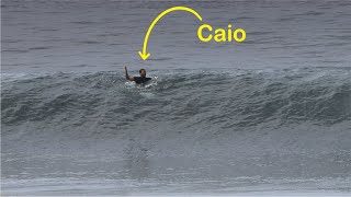 Caio Ibelli Waits For Wave Of The Day Opening Scene  Keramas [upl. by Eidnyl]