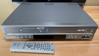 Samsung DVDV2000 DVD VCR Combo [upl. by Atela]