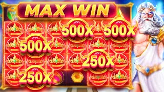 I GOT MAX WIN ON GATES OF OLYMPUS RECORD WIN [upl. by Quigley]