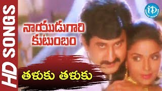 Nayudu Gari Kutumbam Movie Songs  Thaluku Thaluku Song  Krishnam Raju  Suman  Sanghavi [upl. by Eaves793]