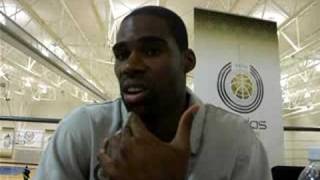 Antawn Jamison Interview at Adidas Nations [upl. by Marb584]