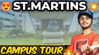 st martins engineering college tour🔥st martins campus tour Hyderabadst martin college hydstmartin [upl. by Ymled]