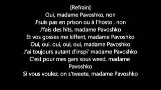 Black M  Mme Pavoshko PAROLE LYRICS [upl. by Aziram]