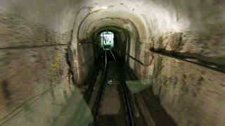 Standseilbahn 900001 Mühleggbahn St Gallen Talfahrt  Funicular [upl. by Barron]