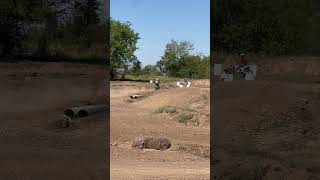 Practicing the whoops motocross kx450 dirtbike supercross [upl. by Lebam]