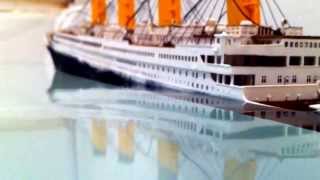 Titanic model sinking [upl. by Wennerholn]