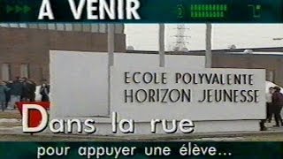 Nouvelles à TVA  Horizon Jeunesse  1994 [upl. by Marcile]