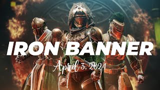 Iron Banner  4324  Game 1 [upl. by Ender757]