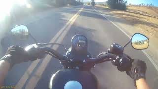 Harley Davidson sportster 883 Engine light comes up while riding Watch full video [upl. by Emmalynne299]