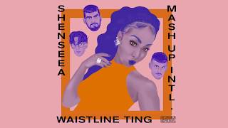 Mash Up International ft Shenseea  Waistline Ting official animation video [upl. by Alika5]