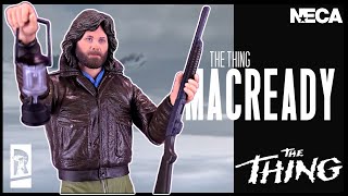 NECA Toys The Thing RJ MacReady Figure Review [upl. by Saalocin]