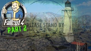 Fallout 4  Kingsport Lighthouse Settlement Build Part 2 NO MODS [upl. by Leyla762]