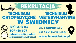 Technikum Weterynaryjne  Technikum Ortopedyczne  ŚWIDNICA [upl. by Way]